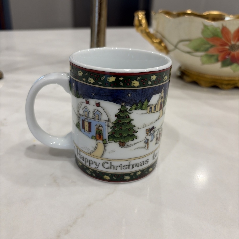 Susan Winget Christmas Story Coffee Tea Mug Cup Portmeirion Studio, Replacement